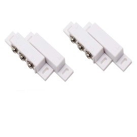 QMseller 2Sets Magnetic Reed Switch Normally Open Closed NC NO Door Alarm Window Security