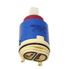 Hain-Yo JH04BD OEM Single Handle Ceramic Cartridge, 40mm Replacement Part PBA039199,Belanger FC9AC01, Pressure Balance Cartridge Replacement Low Torque Structure Type