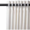 White Ritva Curtain Set - Size: 57 x 98 (1,