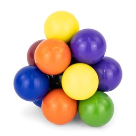 Keycraft Atomic Ball Sensory Toy , Colourful Stress Relief Toy for Kids and Adults , Squeeze, Twist and Pull for Tactile Fun , Ideal for Calming and Engaging