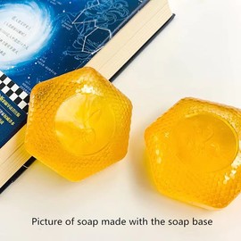 通用 2lb Honey CLEAR GLYCERIN melt and Pour soap Base,Supea Clear,Easy to Melt And Pour,Natural,Organic | SLS/SLES Free | Palm Oil Free | No Propylene Glycol| No Sulfates| Vegan Soap Base