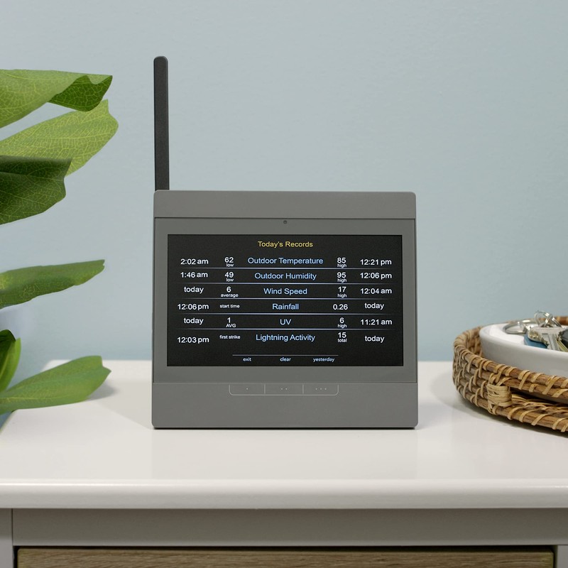 AcuRite Atlas Home Weather Station High-Definition Display for Temperature, Humidity,
