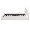 DNYN Queen Size Modern Upholstered Platform Bed with Pocket for