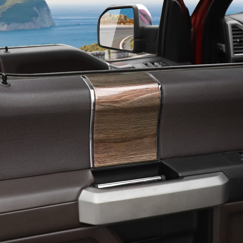 Hoolcar Interior Door Handle Panel Trim ABS Cover Accessories for