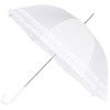 A2Z Ladies Bridal Walking Umbrella Double Frill Dome Brolly Stylish