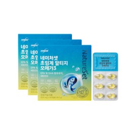 Handok Nature Set Supercritical Altige Omega3 Gift 60 Capsules / 한독 네이처셋 초임계 알티지 오메가3 선물 60캡슐 X3
