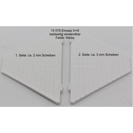 GSD Desire Vegetable Slicer Construction Box System Flexible Assemble 3 Colours All Inserts + Spare Parts (Insert I + Discs White)