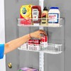 AllSpace Carbon Steel Pantry Organizer Heavy Duty Hanging Over the