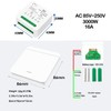 Interruptor Remoto Inalámbrico para Pared, sin necesidad de cableado, Compatible