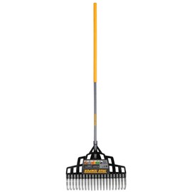 True Temper 2000TT Multi-Purpose Steel Lawn Rake, 20-Inch