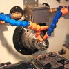 uxcell 2Pcs G1/2" Thread Flexible Water Oil Coolant Pipe Hose,