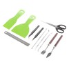 12 Pcs Vinyl Weeding Tools Set Scissors Tweezers Ruler Shovel