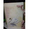 Jamie's Junk journals Swan Junk Journals Scrapbook USA Seller