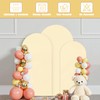 2-Piece Arch Cover for Wedding, Arch Spandex Fitted Covers 6FT