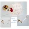Bathroom Hardware Set Acrylic Gold - Bathroom Accessories Set Towel