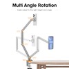 Magnetic Gooseneck Phone Holder for Bed & Desk, Adjustable Arm