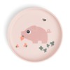 Done by Deer Foodie Plate Tiny Farm Pink, Diameter 20