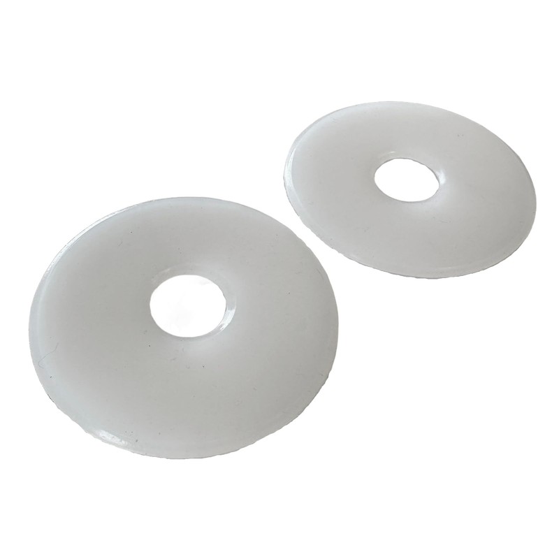 Equine Smile ES3003 Silikon Weiß Gebissscheiben 8.8 cm Pferde Trensenzubehör