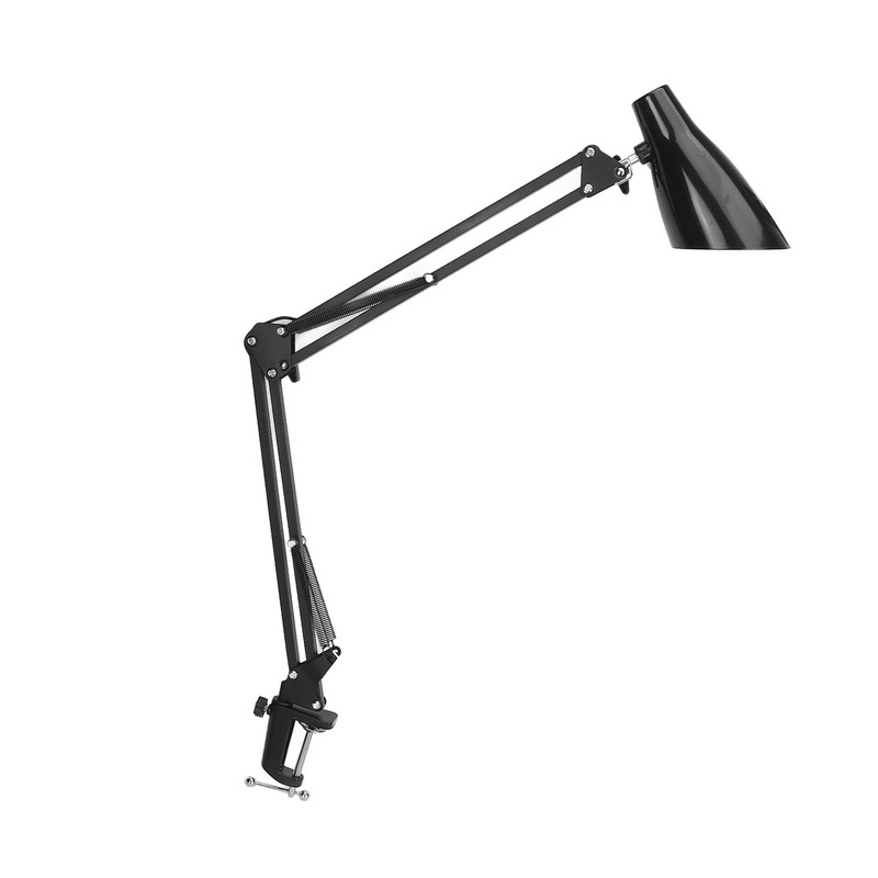 Swing Arm Desk Light with Clamp USB 3 Lighting 10