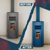 Stove Bright High Temp Paint Metallic Blue - 8105 |