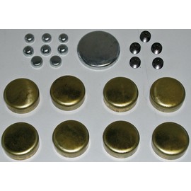 Proform 66550 Brass Freeze Plug Kit