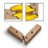 Mesee Mitre Milling Cutter, 8 mm Shank Gluing Cutter Router,