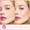 Boobeen Liquid Blush Velvet Cream Blush Makeup Matte Soft Gel