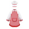 Sinuo Boy's Dress Up Costumes Trunk Set 11pcs, Pirate, Chef,