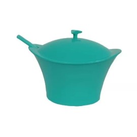 Boris Azucarera De Plástico 350ml Con Tapa Y Cuchara