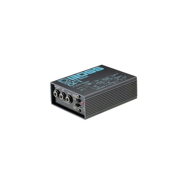 BOSS Direct Box DI-1 Auto Power Off 3-Stage Attachment Switch