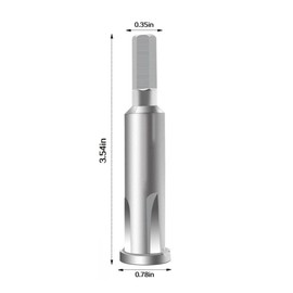 Wire Twisting Tool, 5 Way Wire Stripping Tool, Wire Stripper and Twister for Power Drill Drivers or Manually, Stainless Steel Shank Durable Cable Wire Twisting Tools for Electrical Power Drill