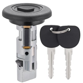 Interruptor de cilindro de bloqueo de encendido con llaves compatible con Chevy Silverado Avalanche Tahoe Suburban GMC Sierra Buick Hummer Bravada Pontiac Repuesto #: US-312L D1469G