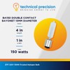 Technical Precision ETF 120V 150W Halogen Bulb - Replacement for