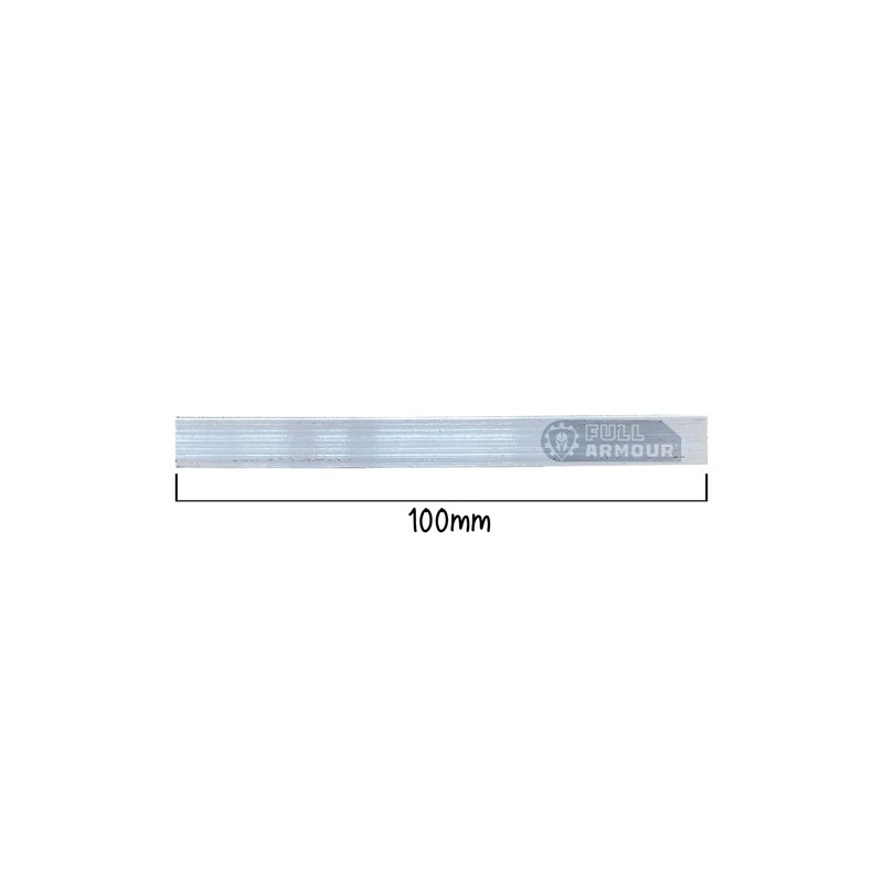 Full Armour Aluminium Square Bar 15mm x 15mm x 100mm