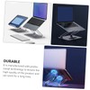 Tofficu Height Adjustable Notebook Cooler with Dual Fans Ventilated Laptop