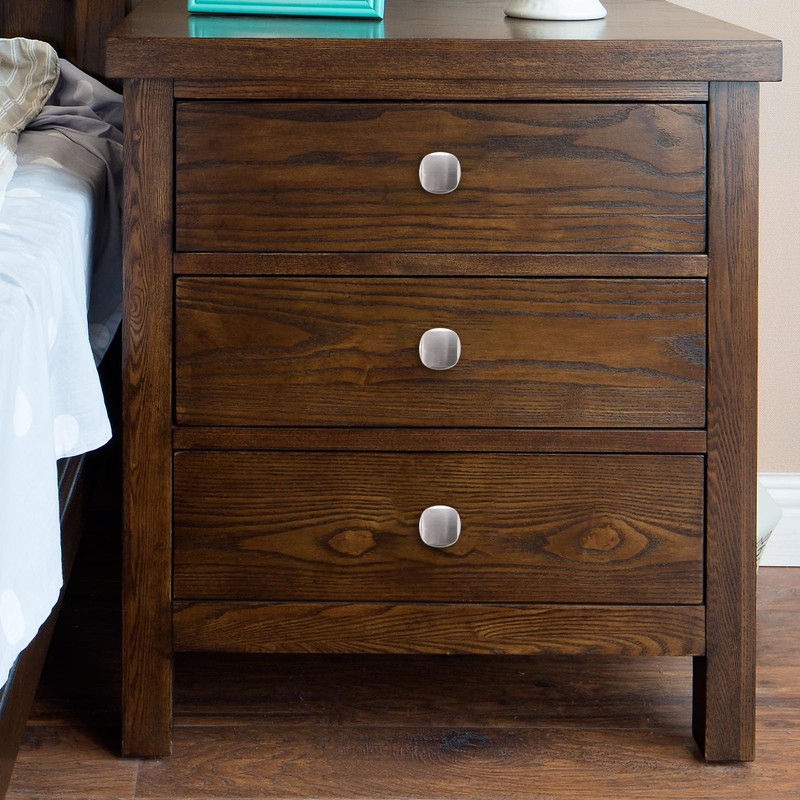 BUKOBYHE 10 Pack Kitchen Cabinet Handles Brushed Satin Nickel Cabinet