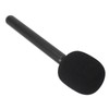 Wireless Mic Handheld Adapter with Windshield Foam Lightweight Interview Microphone