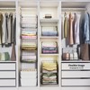 4 Tier Closet Hanging Organizer, Closet Organizers and Storage with
