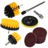 Gree Electric Drill Polisher Brush Buffing Polishing 14 Piece Set