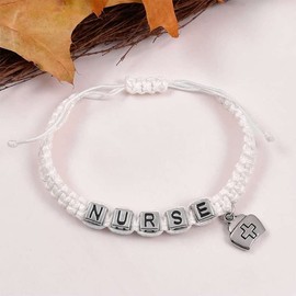 Nurse Bracelets Gifts for Women Rn Lpn Gifts for Nurses Nursing Graduation Gifts for Her Appreciation Christmas Gift for Nurse Practitioner Nurse Preceptor Nurses Day Gifts Bracelet