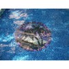 Skip's Garage Custom Monogram Pool Mat #2 - Mosaic Pool