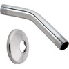 Master Plumber 503, Shower Arm and Flange, 6-Inch, Chrome Plated