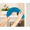 Sichler Haushaltsgeräte Microfibre duster: malleable microfibre duster with telescopic handle,