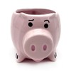 Cute Pig Ceramic Cup Pink Comfortable Grasp Smooth Mouth Lovely