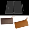 RIVEENY Leather Craft Clear Eyeglasses Case Glasses Bag Template Set