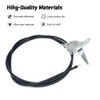 MATERIG 103-4091 Throttle Cable Replacement for Toro Z Master &