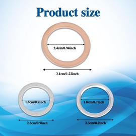 HEVLE 12PCS Differential Transfer Case Crush Washer Gasket Kit Compatible with Lexus Scion 4Runner Land Cruiser Tundra Tacoma FJ Cruiser Highlander RAV4 Sienna 9043024003, 1215710010, 90430A0003