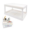 souG Desktop Storage Rack Organizer for Kitchen Bathroom Office Dorm