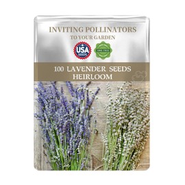 Lavender Seeds Pack Mixed Colors - Beautiful Garden Flowers Seeds