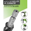 Pinava Step Drill HSS Cobalt Pro 4XSPIRAL [Faster, Precise, Durable]